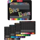 Faber-Castell 116490 - Black Edition renkli kalemler, 100'l&uuml; metal kutu, kırılmaz, &ccedil;ocuklar ve yetişkinler i&ccedil;in