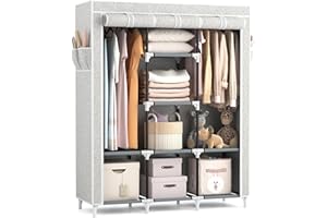 Vicye Armadio grande in tessuto