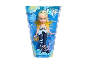 Bratz Fashion Pixiez Cloe - Bambola Fantasy da Collezione con Abiti e Accessori Reali, le Ali si Trasformano in un Anello