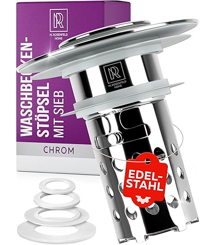 Wastafel stopper pop-up stop wastafel afvoergarnituur, chroom van