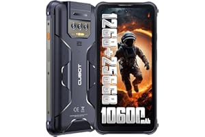 CUBOT Kingkong 8(2024) Outdoor Handy Android 13-10600mAh, 12GB+256GB Outdoor Handy Ohne Vertrag, 6,52 Zoll In-Cell Display, mit 5000LM LED Taschenlampe, 48MP Kamera, IP68/69K/Dual SIM/NFC/GPS