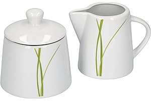 Van Well Bali – Divers sets au choix, Porcelaine, 2-tlg. Set Zuckerdose + Milchkännchen