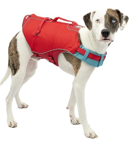 Giubbotto Di Salvataggio Per Cani Kurgo Surf N' Turf - Catarifrangente, Regolabile, Taglia S - Foto 11