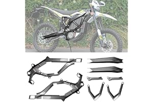 URLWALL Body Frame Protective Cover Fit For Sur-Ron Ultra Bee, Carbon Pattern body Frame Protector Guard, E-Bike Accessoires for Sur-Ron