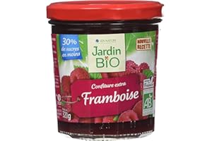 Jardin BiO étic - Confiture extra Framboise 320g