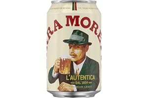 Birra Moretti Lager Beer 24 x 330ml Cans