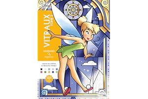 Coloriages mystères Disney - Vitraux Tome 2