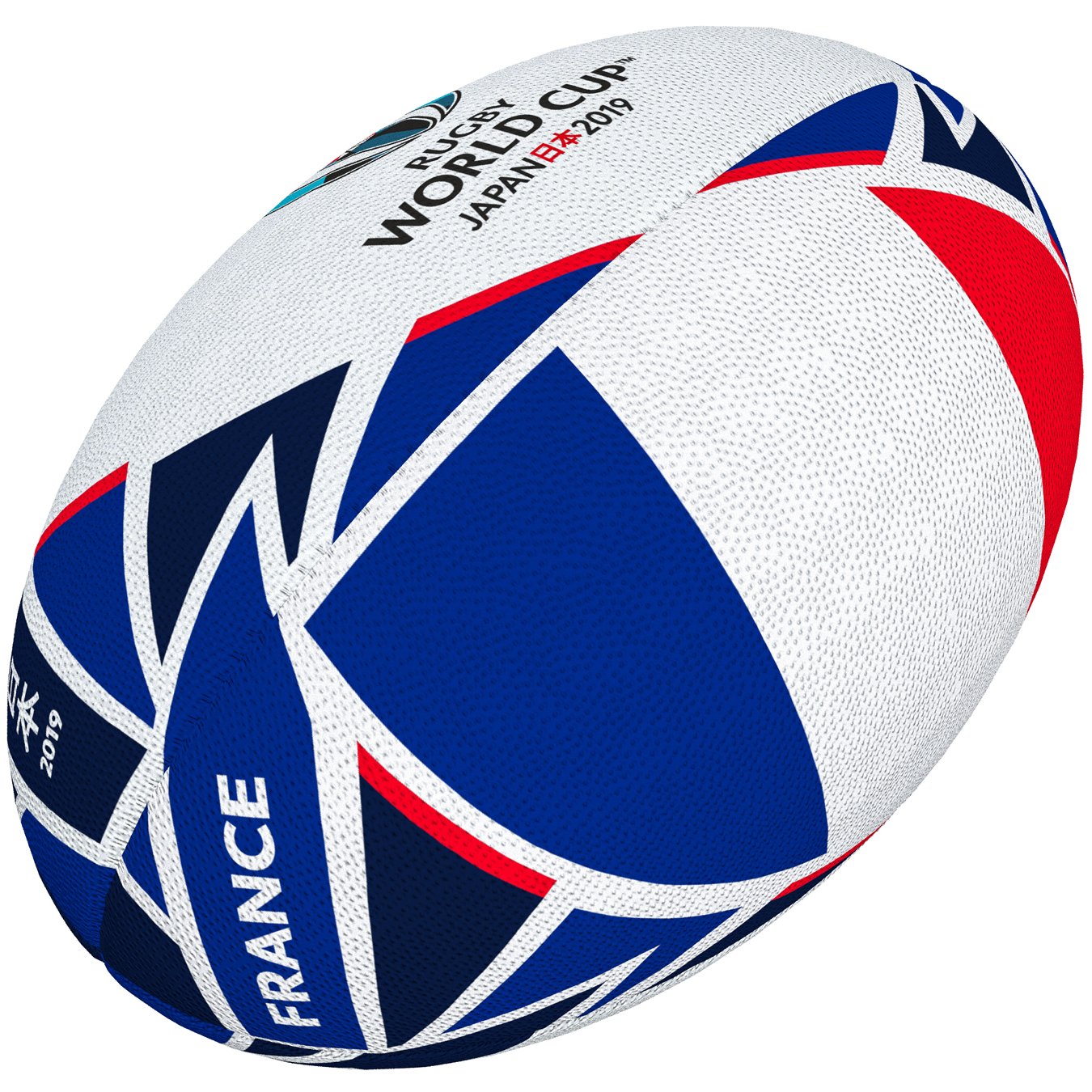 Gilbert World Cup Japan Flag Ball Ballon de Rugby Coupe du Monde Japon 2019 France Mixte