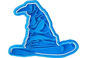 Cuticuter Sombrero Seleccionador Harry Potter Cortador de Galletas, Plástico, Azul, 8x7x1.5 cm