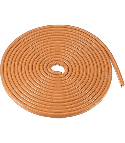 Car Orange Trim Strip Line Door Edge Seal Protector 5m 16.4ft