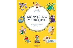 Monstruos mitológicos | Libro infantil con juegos y actividades extra | Descubre el maravilloso mundo de la mitología griega, en una colección de divertidos libros infantiles (Mitología para niños)