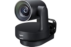 Logitech Rally Plus Business, Système de visioconférence modulaire Premium pour grandes salles de réunion, Webcam Noir, via connexion USB pour PC, Mac, Compatible Skype, Zoom, PC/Mac/Portable/Chrome