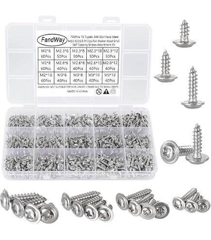 Viti A Testa Svasata Torx T6 In Acciaio Inox 304 – M2x4 Mm (20 Pezzi) – Uxcell - Foto 3