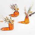 Sass & Belle Amber Glass Bud Vases - Set of 3