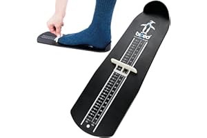 biped medidor de pies para niños y adultos – incluye escala en cm – mide tallas de calzado EU de la 15 a la 48 – medidor de tallas para zapatos de mujer, hombre y niños z2933