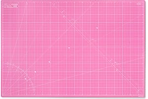 Elan A1 Cutting Mat Pink and Purple, 5-Ply Hobby Board for Crafts 90X60 CM, Large Self Healing Cutting Mat A1, Large Craft Board for Sewing