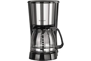 BRANDT - CAF815X – Cafetière Filtre – Capacité 15 Tasses – 800W – Maintien Au Chaud – Système Antigouttes - 1,5L - Inox