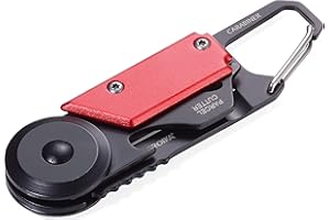 TROIKA Egon, Mini Attrezzi. Unisex-Adulti, Rosso/Nero, 86 x 25 x 10 mm