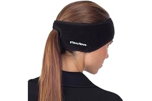 TrailHeads Women's Ponytail Headband - black/black