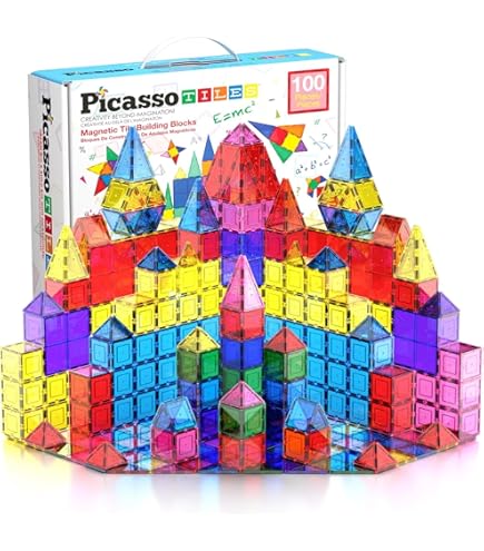 PicassoTiles 60 Piece Set 60pcs Magnet Building Tiles Clear Magnetic 3D Building Blocks Construction Playboards Creativity Beyond Imagination Inspirational Recreational Educational Conventional Apjt0019 1268415736 PicassoTiles 60 Piece Set 60pcs Magnet Building Tiles Clear Magnetic 3D Building Blocks Construction Playboards Creativity Beyond Imagination Inspirational Recreational Educational Conventional Apjt0019 1268415736