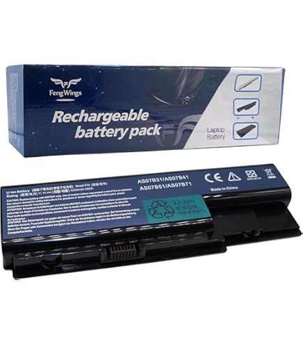 Batteria Per Acer Aspire 5200mAh 11.1V - Sostituzione Compatibile Con Modelli 2930, 4730, 5535 E Altri - Foto 9