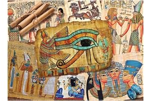 ZYZYZK Nathan - Puzzle 1000 elementów - Papirusy starożytnego Egiptu - Dorośli i dzieci od 14 lat - Puzzle najwyższej jakości - Kolekcja zdjęć artystycznych - 87326