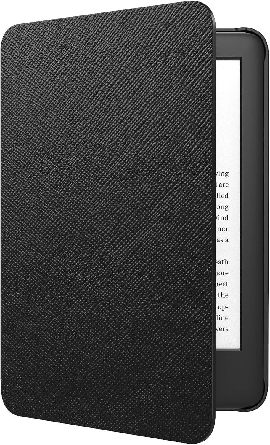 MoKo Case Fits 6" All-New Kindle (11th Generation-2024/2022 Release), Lightweight Shell Cover with Auto Wake/Sleep for 11th Gen e-Reader, Black