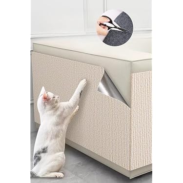 Shujin Selbstklebende Kratzmatte Für Katzen – Trimmbar, Dunkelblau, 30 X 100 Cm, Für Möbel & Wände