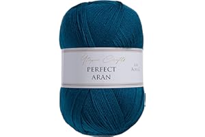 Utopia Crafts Aran Knitting and Crochet Yarn, 400g (Blue Whale)