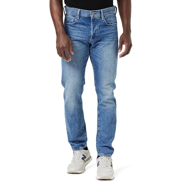 G-STAR RAW Herren Citishield 3D Slim Originals Jeans, Schwarz 
