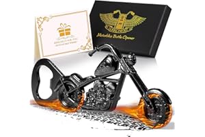 LKKCHER Décapsuleur de bouteille de bière de motocyclette, idee cadeau homme original, cadeau de moto pour homme, cadeau anniversaire homme, Cadeau Homme Noël, cadeau pour lui papa mari petit ami