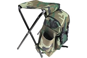 Oxford 2 en 1 Sac à dos pliable pour pêche et camping