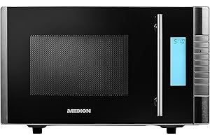 MEDION MD 14482 Mikrowelle mit Grill / 20L Garraum / 8 Automatikprogramme/Auftaufunktion / 800 Watt Mikrowellen- und 1000 Wat