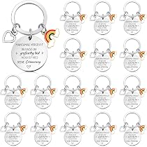 96-teiliges Dankeschön-Geschenkset – Mit Inspirierenden Schlüsselanhängern, Karten, Umschlägen & Aufklebern