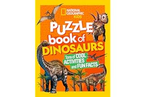 National Geographic Kids Puzzle Book of Dinosaurs
