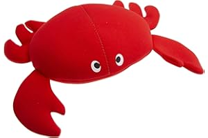 Karlie 521734 Crabsy - Giocattolo in neoprene, 30 x 23 x 9 cm, colore: Rosso