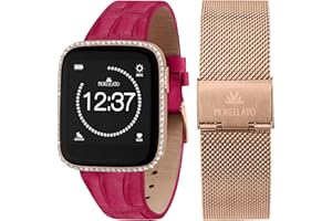 Morellato Special pack M-01 Crystal Light Smartwatch Donna, Digitale con doppio cinturino - R0151167521