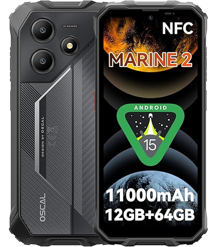 OUKITEL WP36 Rugged Smartphone Android 13-16GB+128GB Mobile Phones