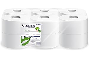 Lucart Professional 812009 Eco rouleaux de papier toilette jumbo