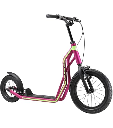 Monopattino STAR SCOOTER Per Bambini 6-7 Anni - Ruote Pneumatiche 10/12 Pollici - Regolabile E Sicuro