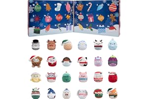 Squishmallows Original 24-dagars Micromallows semester plysch adventskalender