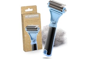 ‎PRETTYPAW Pretty Paw ® Katzen Bürste für schonende & präzise Haarentfernung I Geeignet als Katzenbürste Langhaar & Katzenbürste Kurzhaar gegen Verfilzungen I Angenehm massierende Unterfellbürste Katze