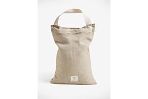 Yogamatters Hemp Sandbag for Yoga | Filled with Gravel Stones for Adding Weight and Resistance | Yoga Accessories & Equipment