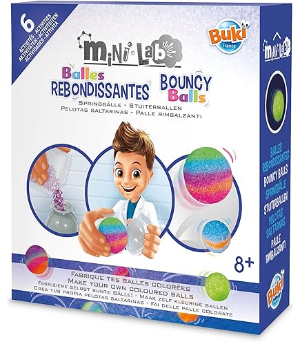 Clementoni Galileo Fun 59165 Squishy Balls, experimenteerset voor het maken van zachte ballen, kleurrijke knijpballen voor kleine onderzoekers, speelgoed voor kinderen vanaf 8 jaar : Clementoni