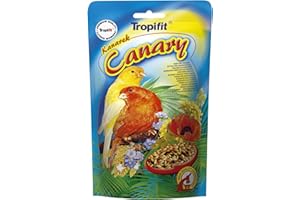 TROPIFIT Canary 250g - Alimento con Granos de Cereales seleccionados y Semillas de gramíneas para Todas Las variedades de Canarios