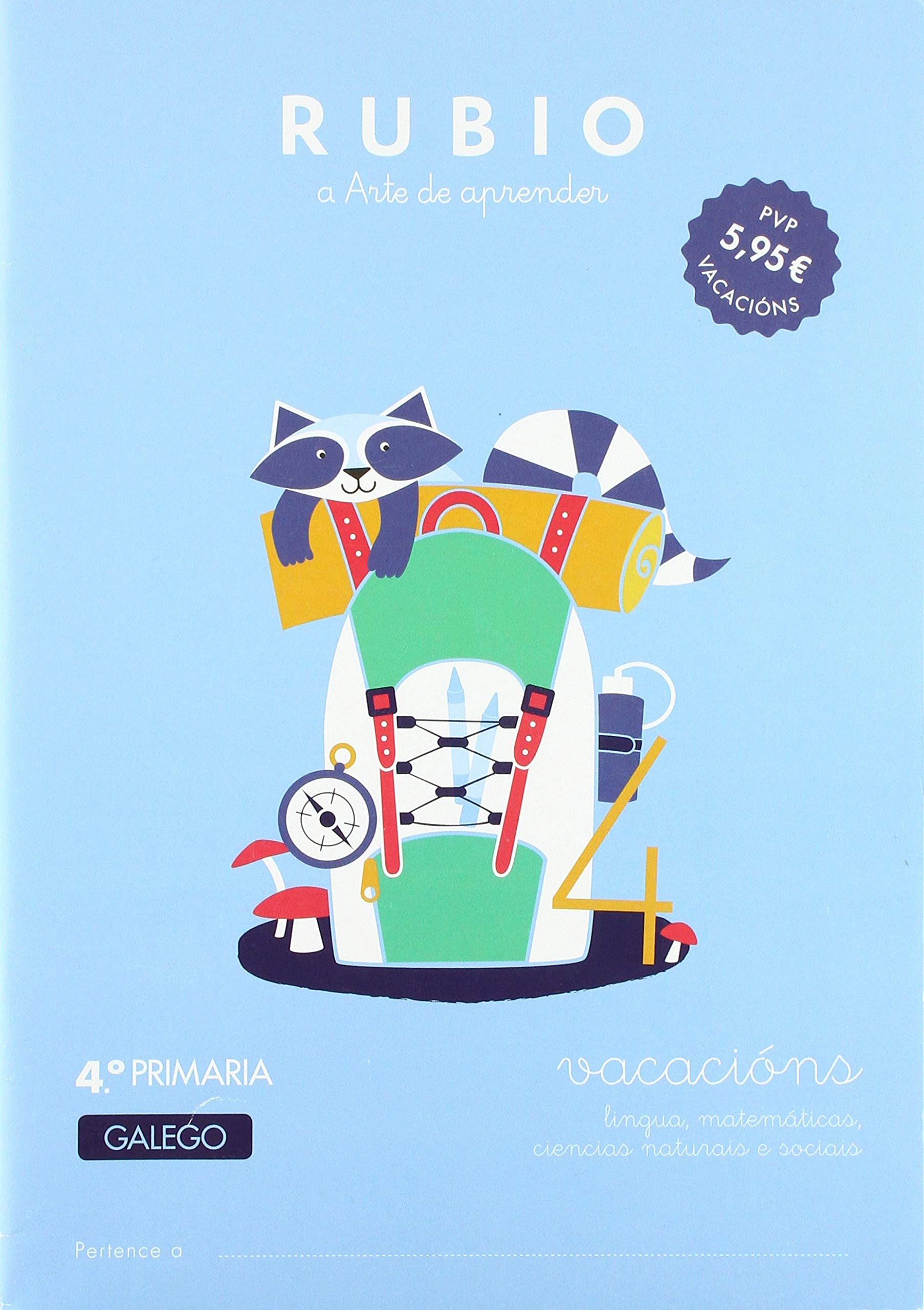 VACACIÓNS 4º PRIMARIA