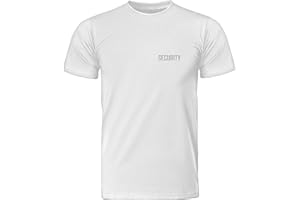 MISTER WARNWESTO Security, Refektierender Druck, Herren T-Shirt - Fairwear - IDww_002