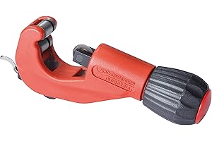 ROTHENBERGER Industrial Tube Cutter 35 Rohrabschneider inkl. 1x Ersatzschneidrad | Ø 6 mm - 35 mm (1/4" - 1 3/8") | Rohrtrenner | Rohrschneider Kupfer Messing Aluminium 070941E