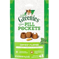 FELINE GREENIES PILL POCKETS for Cats Natural Soft Cat Treats ...