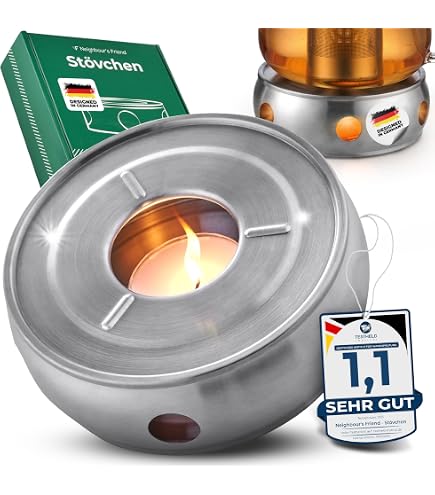 RÖSLE Chauffe-plat Pliable En Inox - Pour Théière, Café Ou Petites Casseroles (17x17cm)
